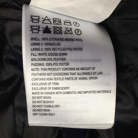 COPY - CANADA GOOSE W1 BLAZER X HENRY POOLE (Navy) - Picture 11 of 11